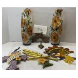 MIXED HOUSEHOLD DECOR; WIND CHIME & MORE MIXED HOUSEHOLD DECOR; WIND CHIME & MORE
