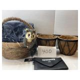 PLANTERS; BASKET; PURSE & MORE PLANTERS; BASKET; PURSE & MORE
