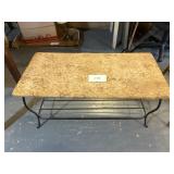 Floral Outdoor Table 40x20x18