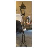 Iron Candle Lamp Lantern 17x17x66 Iron Candle Lamp Lantern 17x17x66
