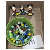 Vintage Disney Mickey toys / marbles