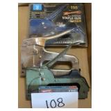 Lot of staple guns Lot of staple guns