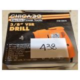 Chicago 3/8" vsr drill