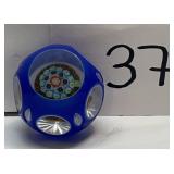 John Deacons Paperweight Concentric Millefiori John Deacons Paperweight Concentric Millefiori