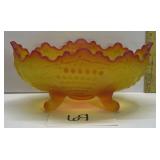 Fenton Northwood Colorful Grape & Cable Glass