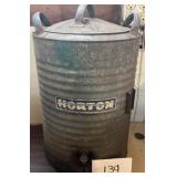 Vintage Horton 5 gallon drink dispenser