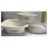 Vintage Corning ware cornflower dishes & more Vintage Corning ware cornflower dishes & more