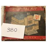 Made to scale for model train hospital kit