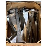 Lot of slat shelf brackets Lot of slat shelf brackets