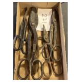 Lot of vintage shears