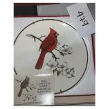 Avon cardinal North American songbird plate