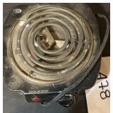 Single electric burner Single electric burner