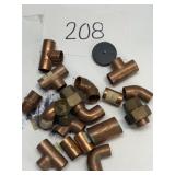 Copper plumbing fittings