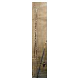 Lot of fishing rods Lot of fishing rods