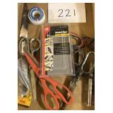 Mixed lot; repair tape; scissors & more Mixed lot; repair tape; scissors & more