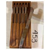 Sheffield knives w/ case Sheffield knives w/ case