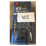 40 pc tap & die set 40 pc tap & die set