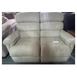 Microfiber love seat; 27x55