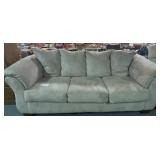 Microfiber couch; 37x85