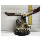 Fiber Optic Eagle / Wolf Decor; no cord