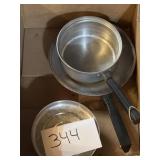 Mixed lot pots and pans Mixed lot pots and pans