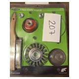 Warrior grinder brush kit Warrior grinder brush kit