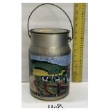 Vintage chupa chups container; cows; farm Vintage chupa chups container; cows; farm