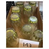 (9) vintage anchor hocking drinking glasses