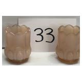 DEGENHART GLASS Beaded Oval Toothpick Holder P DEGENHART GLASS Beaded Oval Toothpick Holder P