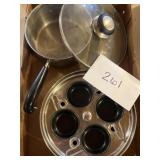Egg skillet w/ removable pieces & more Egg skillet w/ removable pieces & more