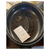 Vintage roasting pan w/ lid