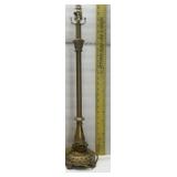 Vintage brass lamp no shade 26' Vintage brass lamp no shade 26'