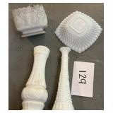 Vintage milk glass lot