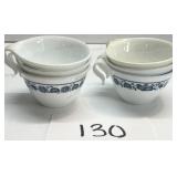 (6) vintage CORELLE cups (6) vintage CORELLE cups