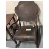 20x48 vintage / antique rocking chair