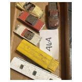 Vintage die cast car toys