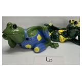 Outdoor frog garden decor; 9 & 12' Outdoor frog garden decor; 9 & 12'