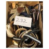 Lot of mixed belts; suspenders & more Lot of mixed belts; suspenders & more