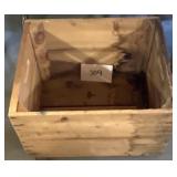 18x15 wooden crate - open top