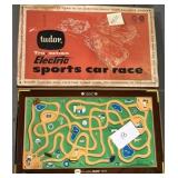 Vintage Tru Action Electric Sports Car Race