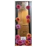 Flowered designed tall mirror 14.5x50