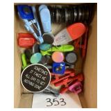 Clippy lot; mostly magnetic