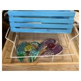 Wooden craft tray and more