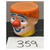 Ringling bros Barnum & Bailey clown mug