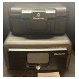 (2) Sentry Safes