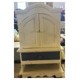 Wooden Painted Jewelry Box