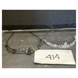 2 Small Fashionable Tiaras
