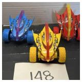 (3) soaring sky toy cars