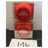(2) new knob grabbers