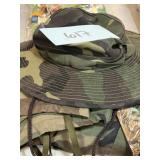 Vintage military gear; hat; pants and more